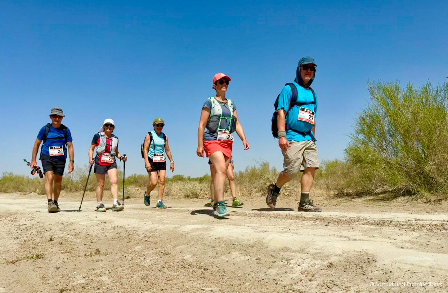 Trail running, step 3