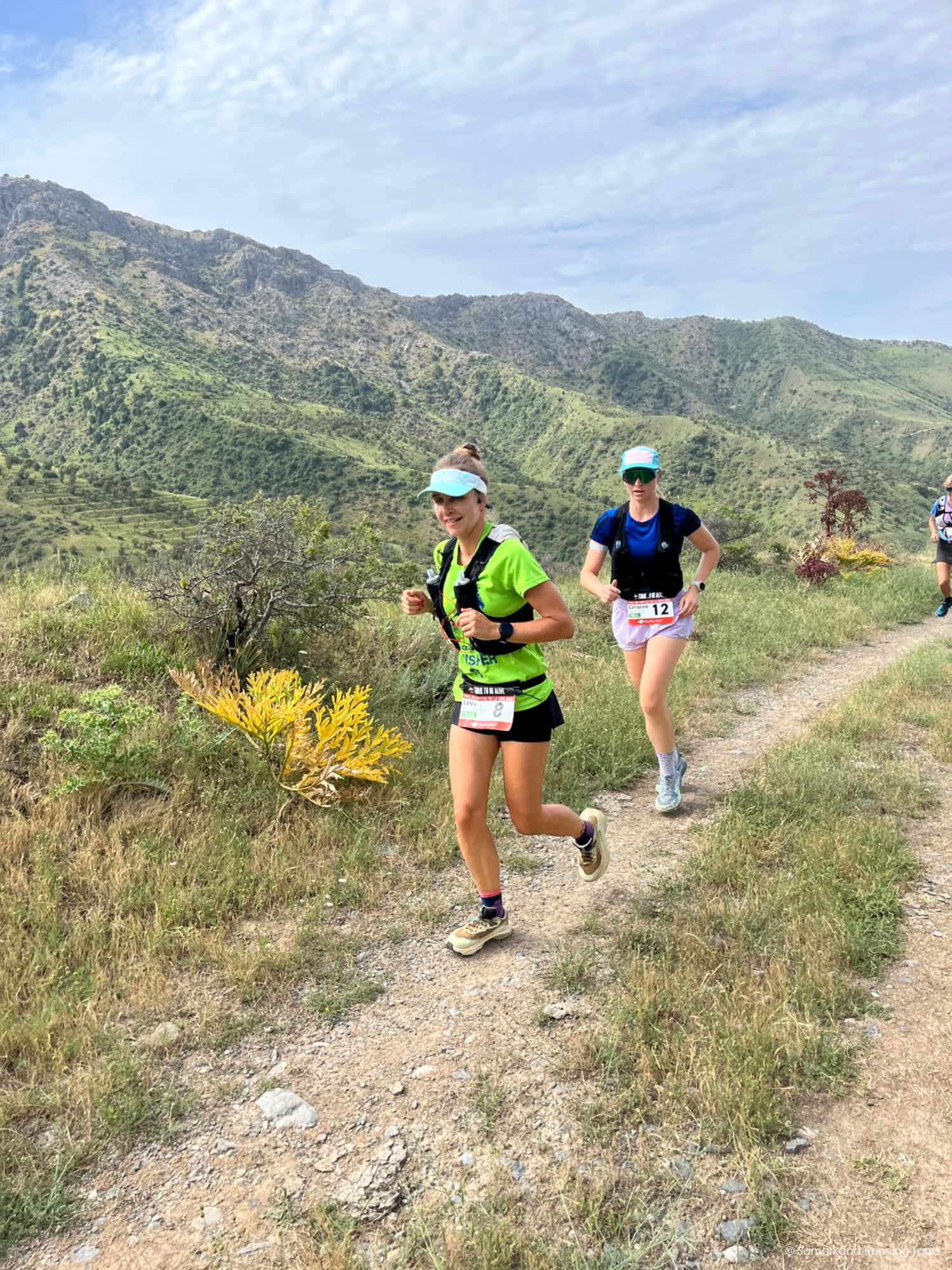 Trail running, step 4
