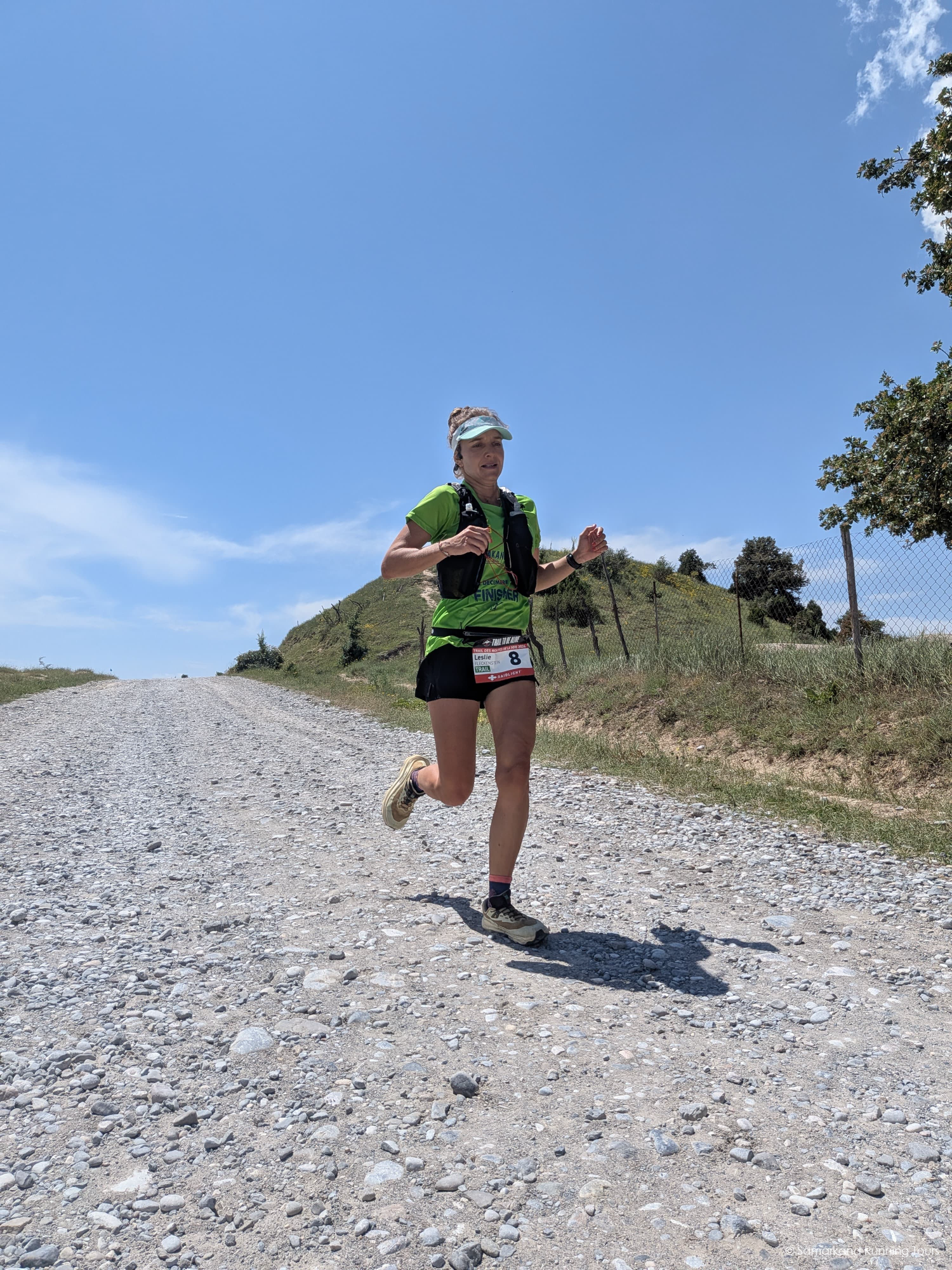 Trail running, step 4