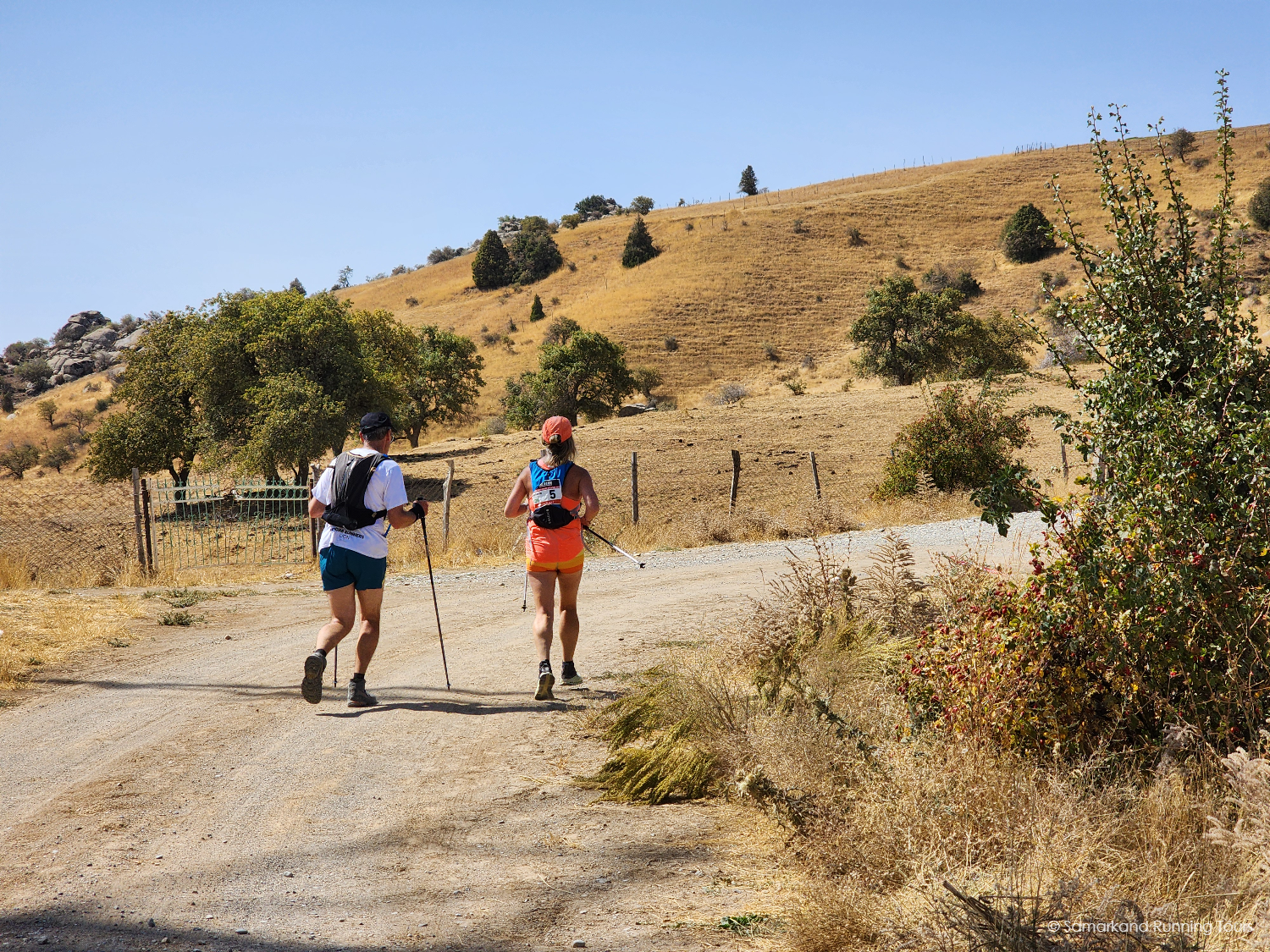 Trail running, step 4