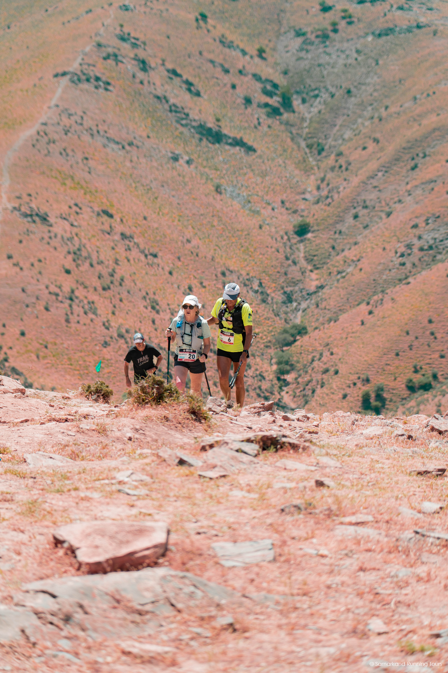 Trail running, step 5